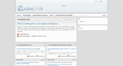 Desktop Screenshot of e-polise24.lv